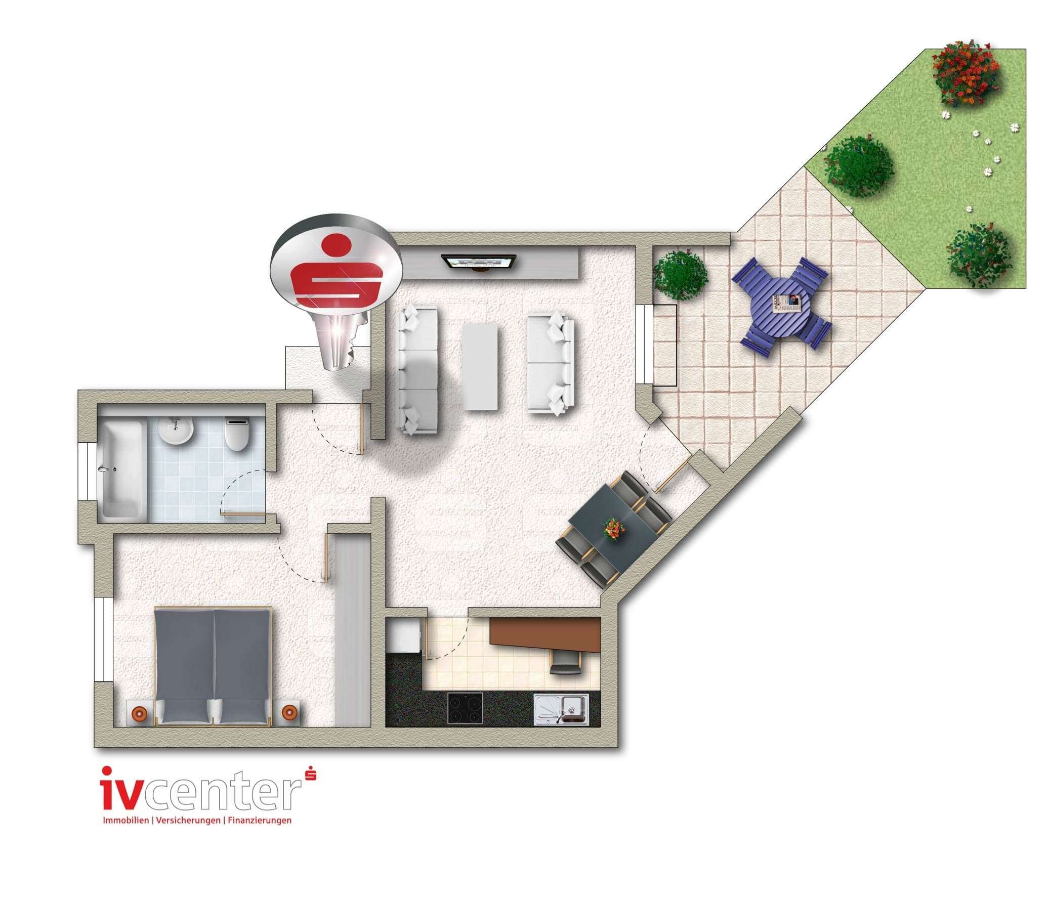 Thumbnail-Wohnung zum Kaufen in Saarwellingen 135.000,00 € 65.6 m²