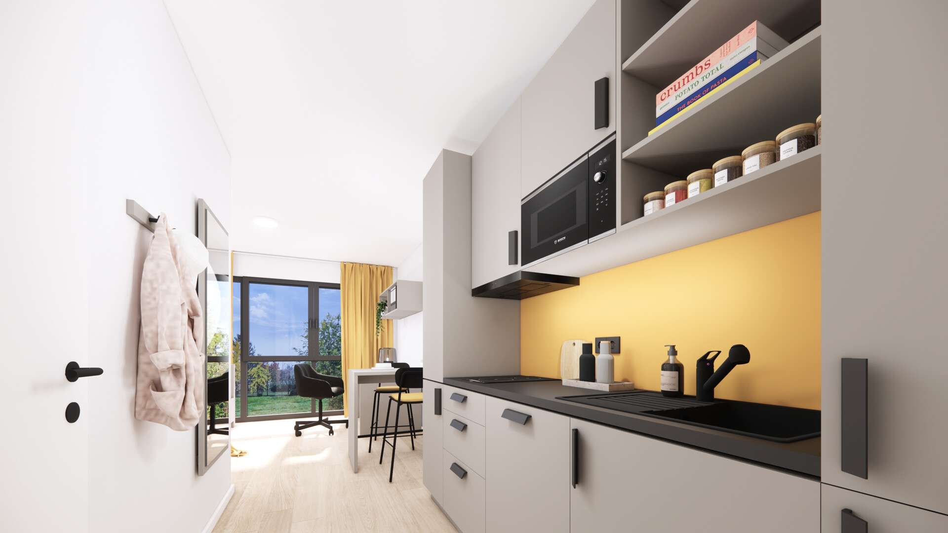 Thumbnail-Wohnung zum Kaufen in Marburg 150.000,00 € 23.2 m²