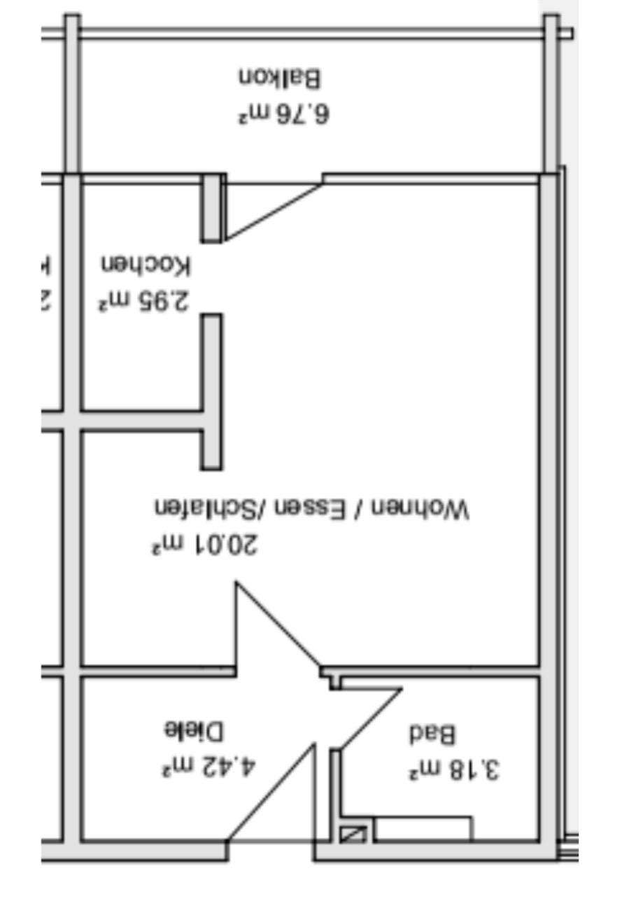 Thumbnail-Wohnung zum Kaufen in Frankfurt 89.000,00 € 33 m²
