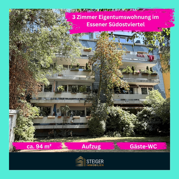Thumbnail-Wohnung zum Kaufen in Essen 189.000,00 € 94.25 m²