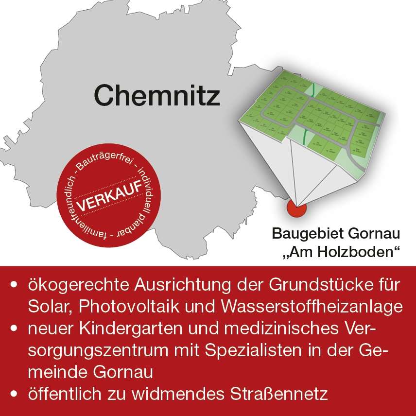 Thumbnail-Grundstück zu verkaufen in GornauErzgebirge 66.000,00 € 600 m²