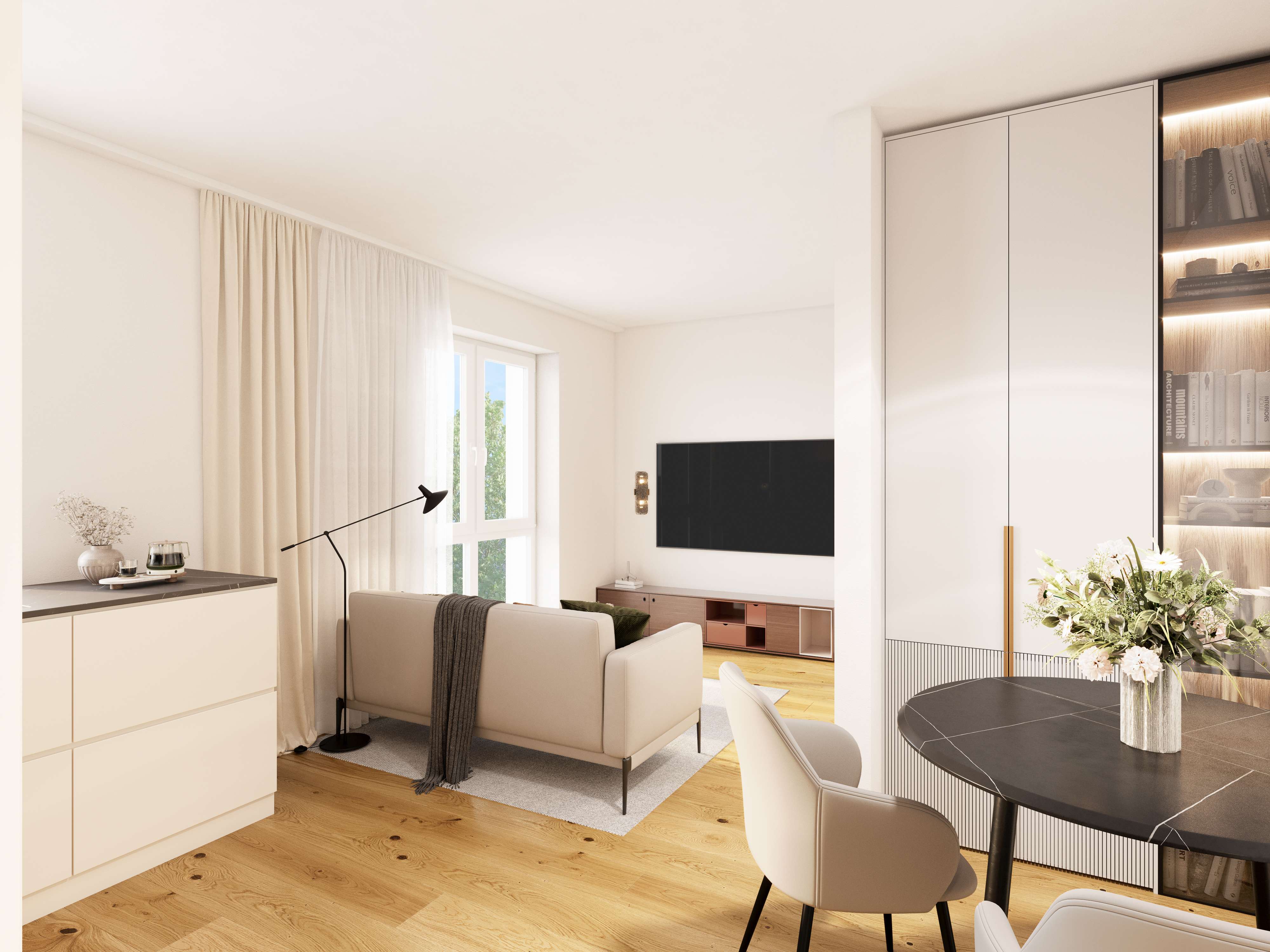 Thumbnail-Wohnung zum Kaufen in Düsseldorf 209.000,00 € 30.31 m²
