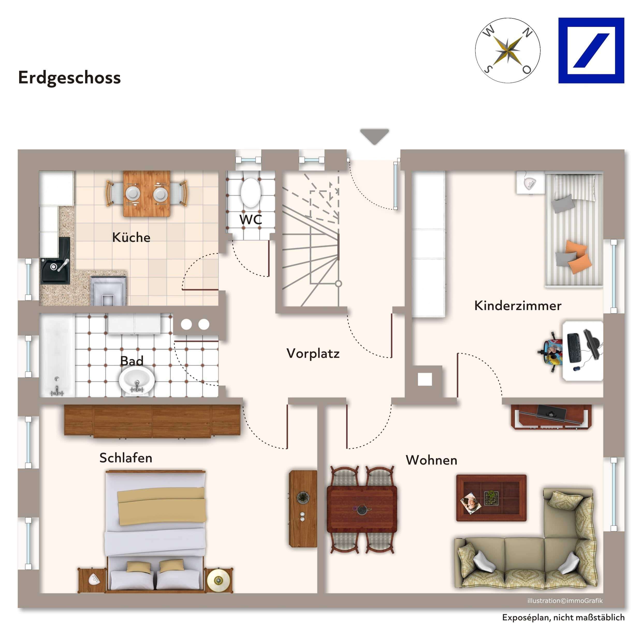 Thumbnail-Wohnung zum Kaufen in Stuttgart 187.000,00 € 66 m²