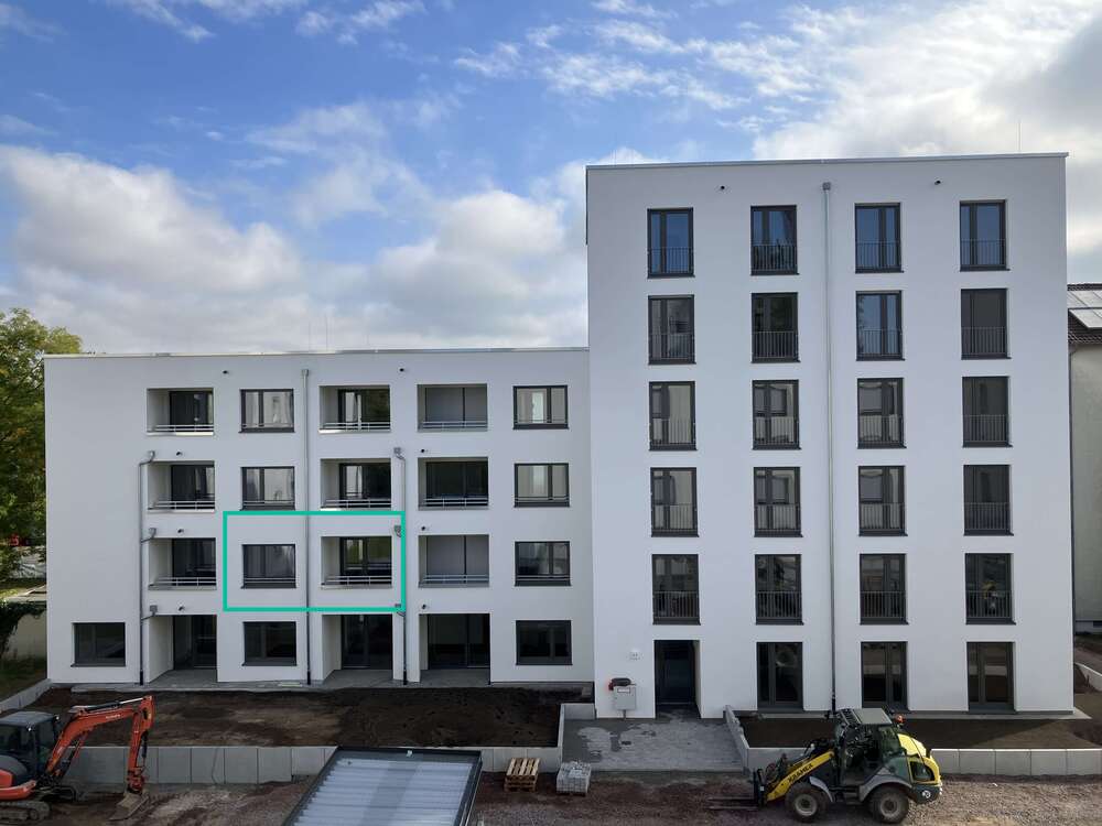 Thumbnail-Wohnung zum Mieten in Karlsruhe-Rintheim 493,62 € 44.51 m²