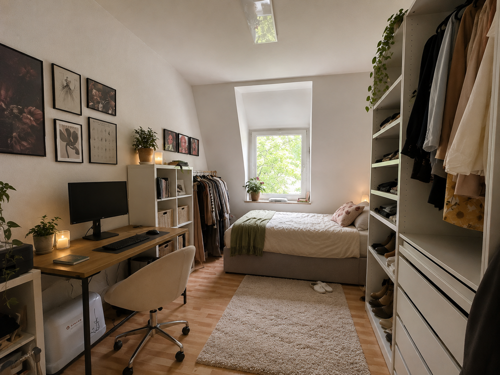 Thumbnail-Wohnung zum Kaufen in Düsseldorf 109.000,00 € 33.43 m²