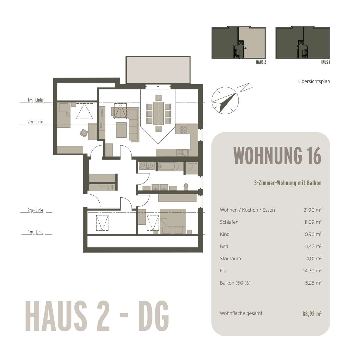 Thumbnail-Wohnung zum Kaufen in Mühldorf am Inn 489.060,00 € 88.92 m²