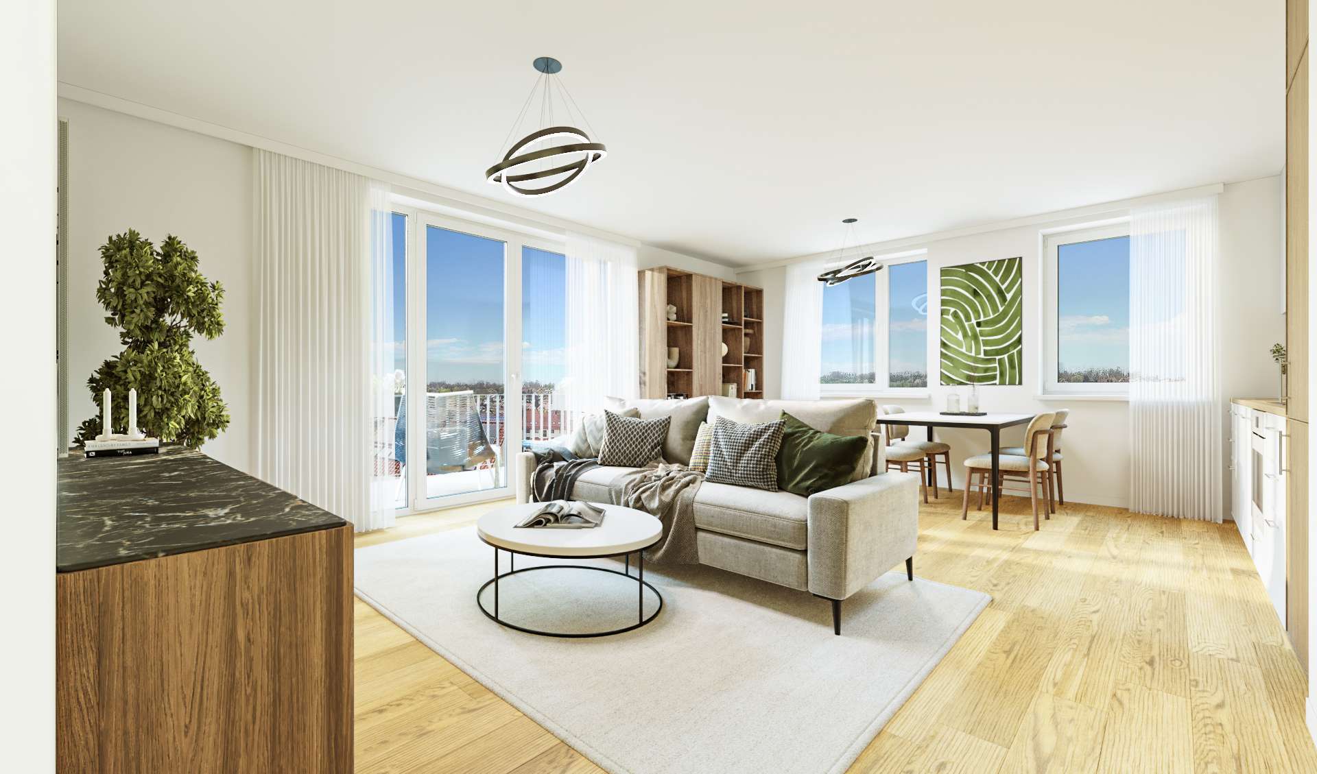 Thumbnail-Wohnung zum Kaufen in Lübeck 387.000,00 € 73.48 m²