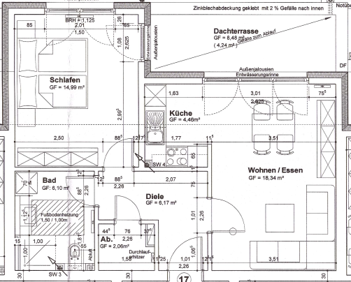 Thumbnail-Wohnung zum Mieten in Wismar 532,00 € 56 m²