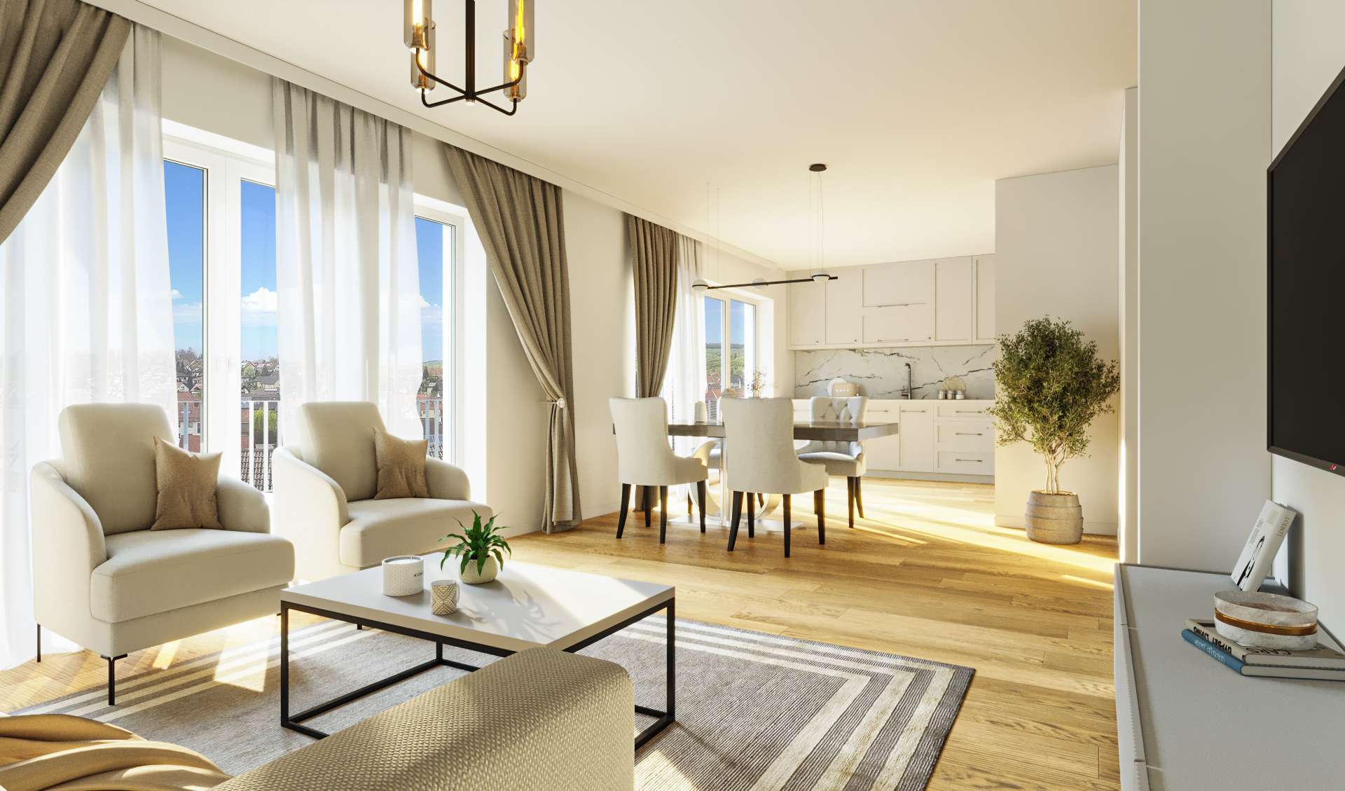 Thumbnail-Wohnung zum Kaufen in Lübeck 511.560,00 € 85.26 m²