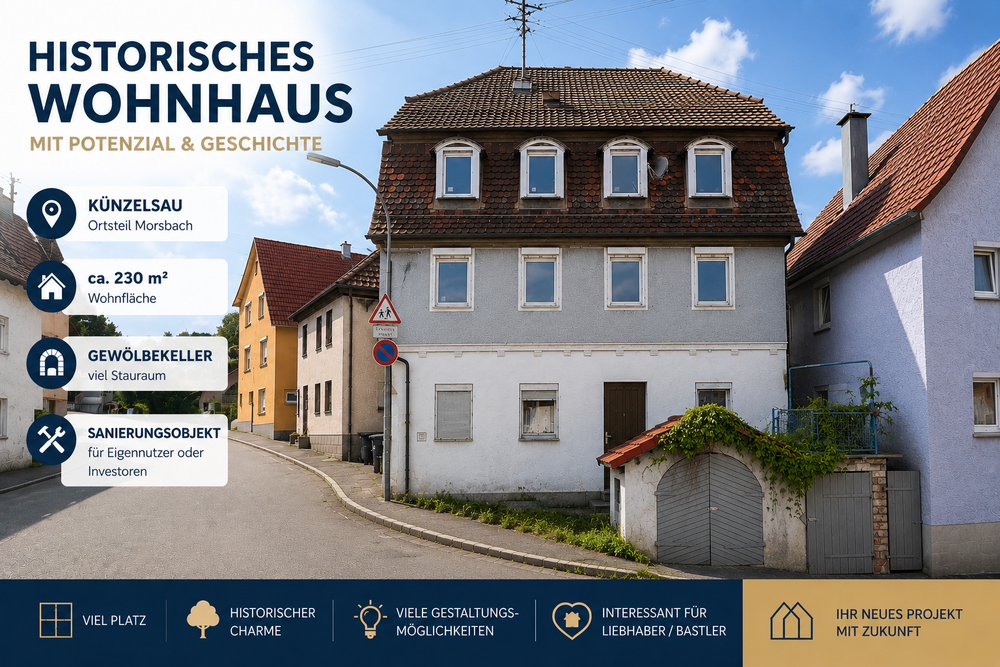 Thumbnail-Haus zum Kaufen in Künzelsau 149.000,00 € 220 m²