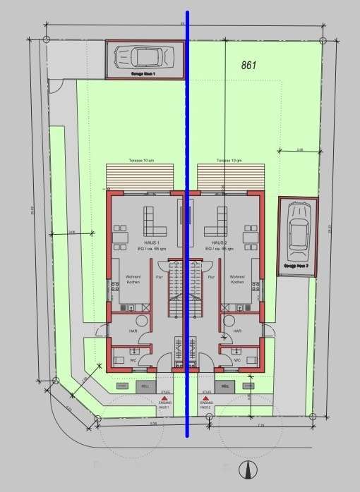 Thumbnail-Grundstück zu verkaufen in Brüggen 134.000,00 € 276 m²