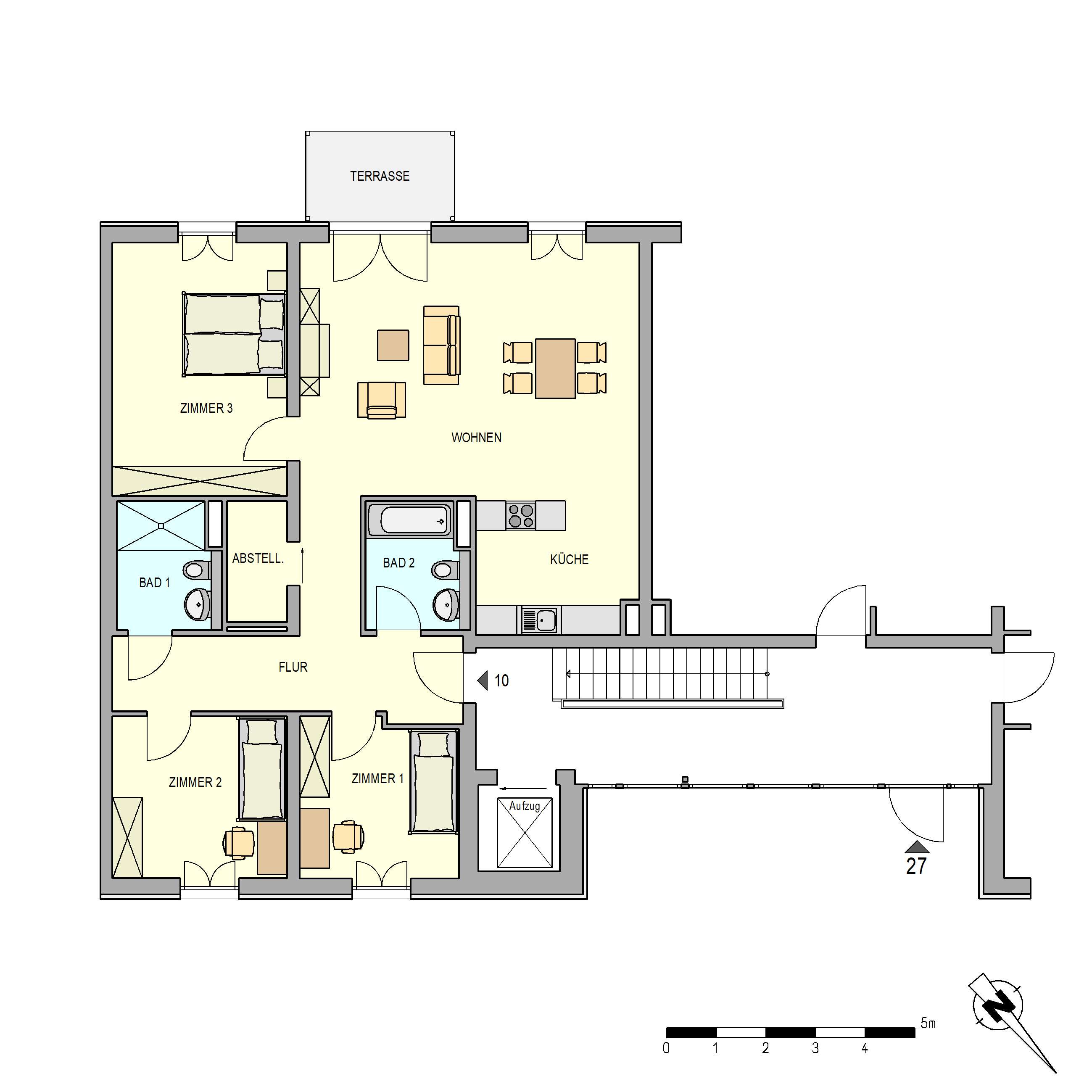 Thumbnail-Wohnung zum Mieten in Weinböhla 1.211,00 € 116 m²