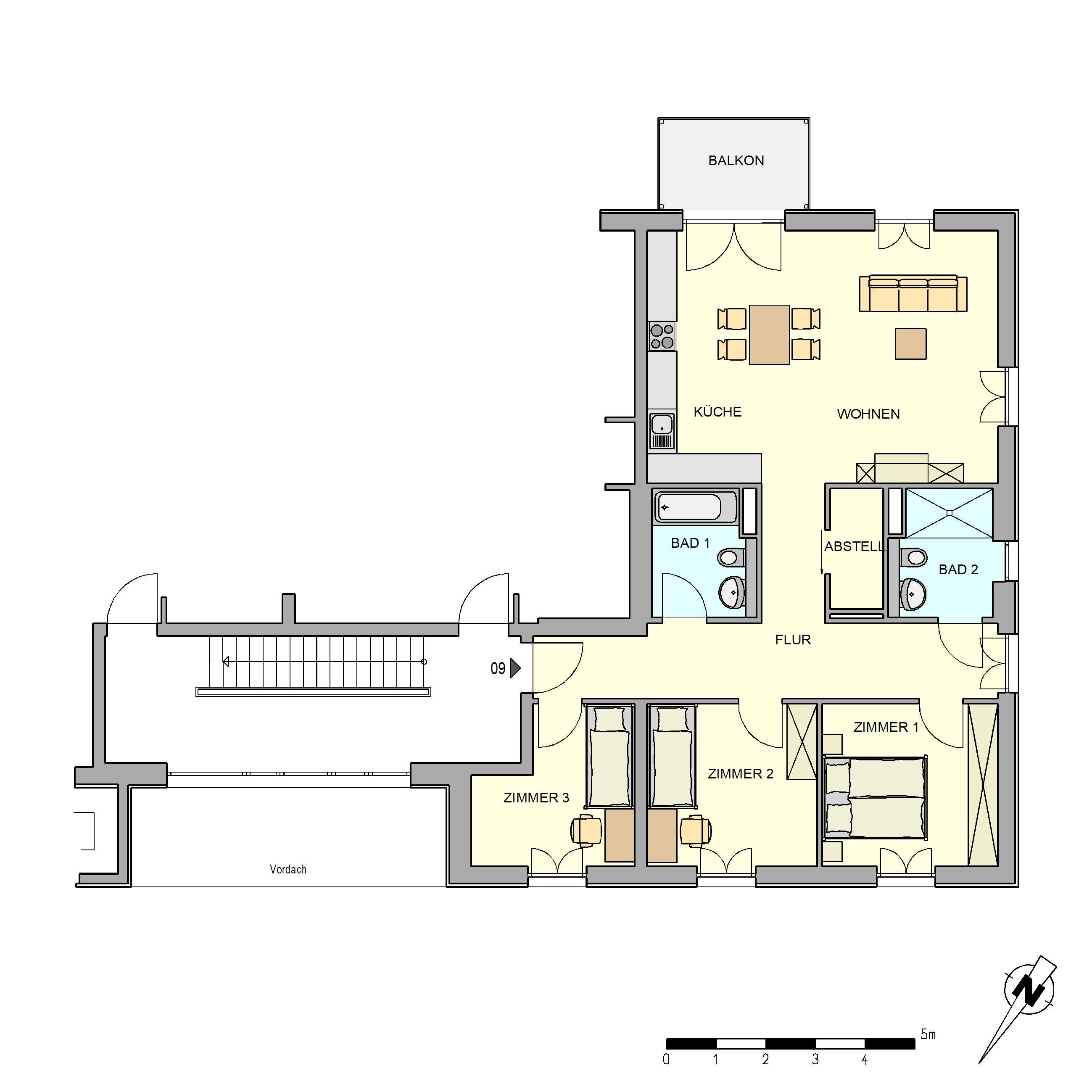 Thumbnail-Wohnung zum Mieten in Weinböhla 1.211,00 € 103 m²