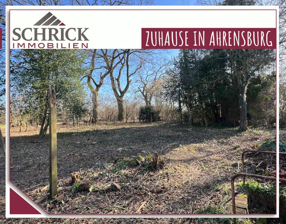 Thumbnail-Grundstück zu verkaufen in Ahrensburg 578.000,00 € 961 m²