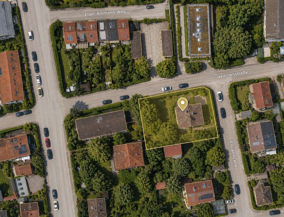 Thumbnail-Grundstück zu verkaufen in München-Hadern 1.900.000,00 € 766 m²