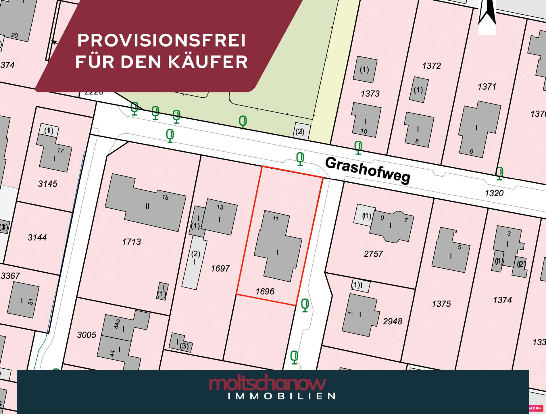 Thumbnail-Grundstück zu verkaufen in Hamburg 275.000,00 € 900 m²