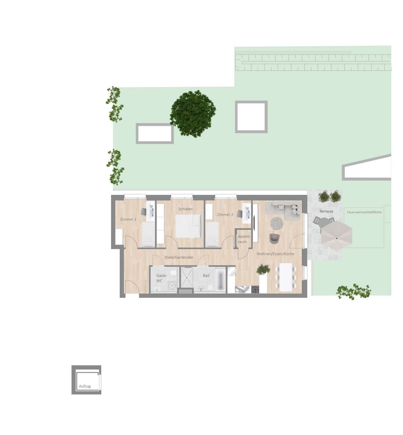 Thumbnail-Wohnung zum Mieten in Besigheim 1.480,00 € 97.5 m²