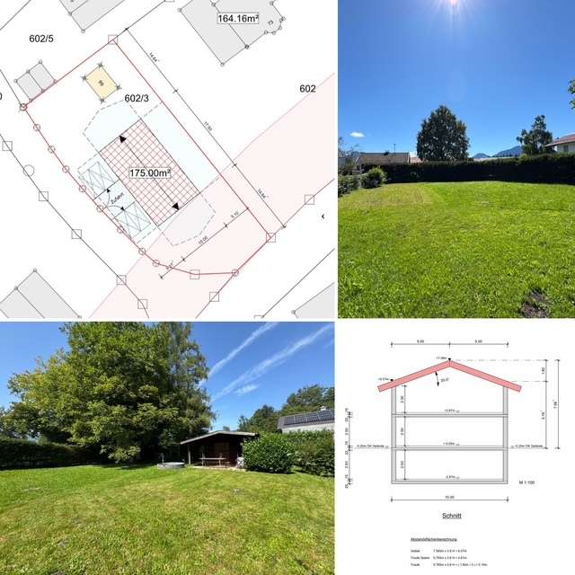 Thumbnail-Grundstück zu verkaufen in Raubling 634.000,00 € 946 m²