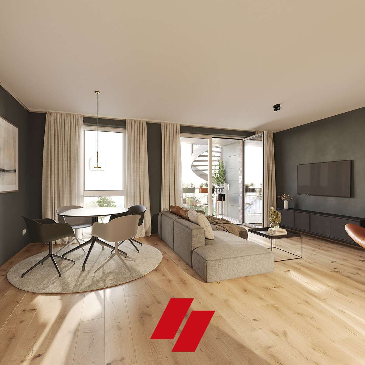 Thumbnail-Wohnung zum Mieten in Bremen 1.231,40 € 61.57 m²