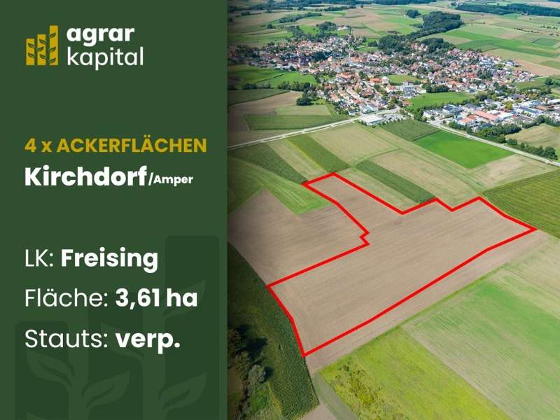 Thumbnail-Grundstück zu verkaufen in Kirchdorf a. d. Amper 667.800,00 € 36099 m²