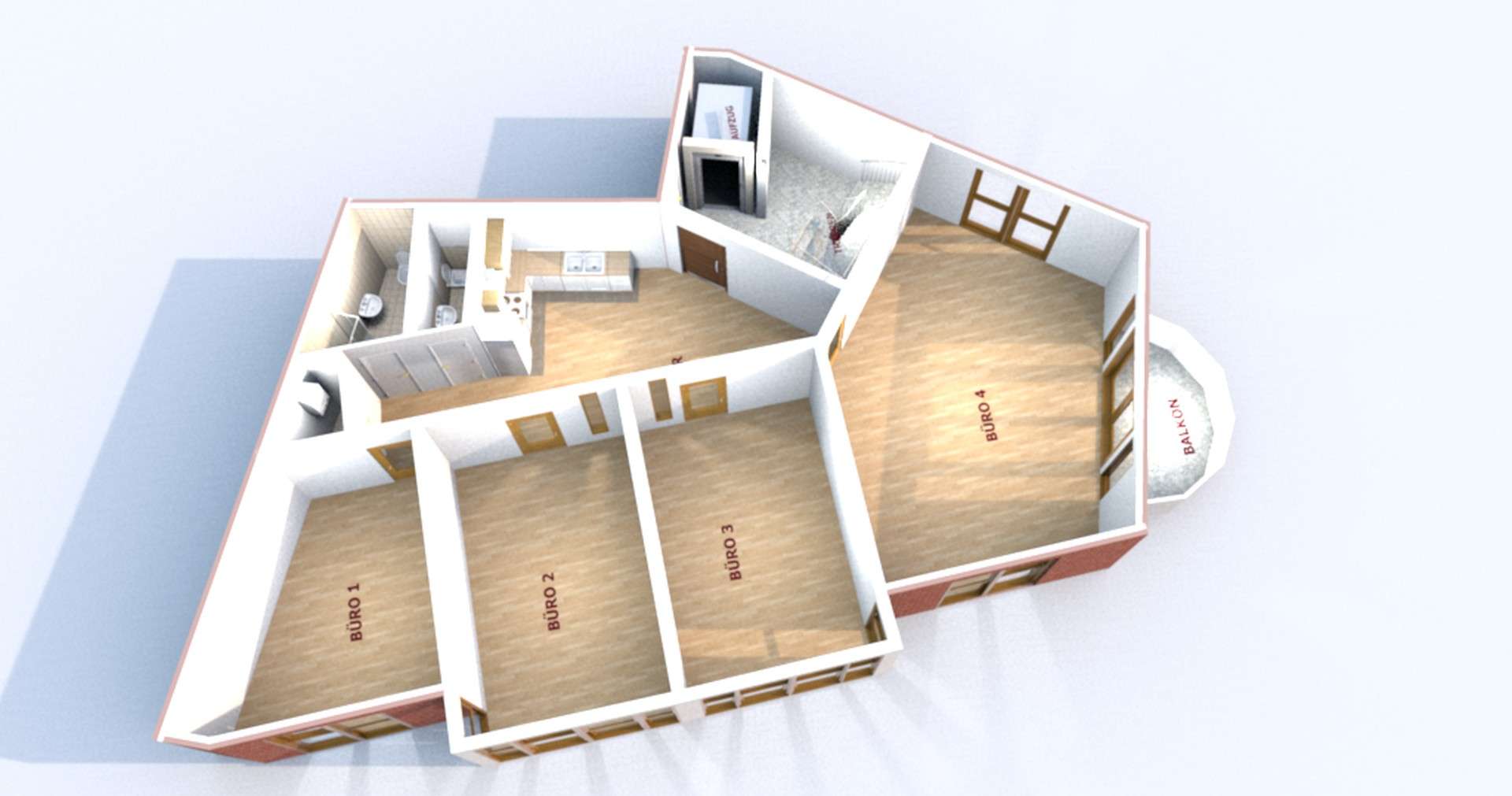 Thumbnail-Wohnung zum Kaufen in OffenbachMain 520.000,00 € 126 m²