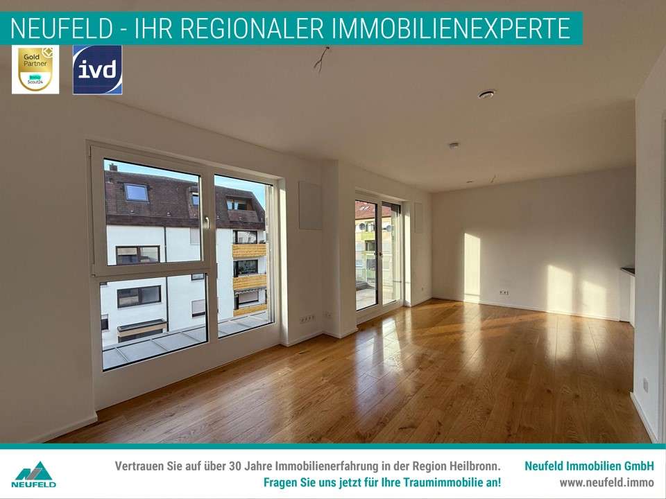 Thumbnail-Wohnung zum Mieten in Heilbronn 1.208,00 € 67.62 m²