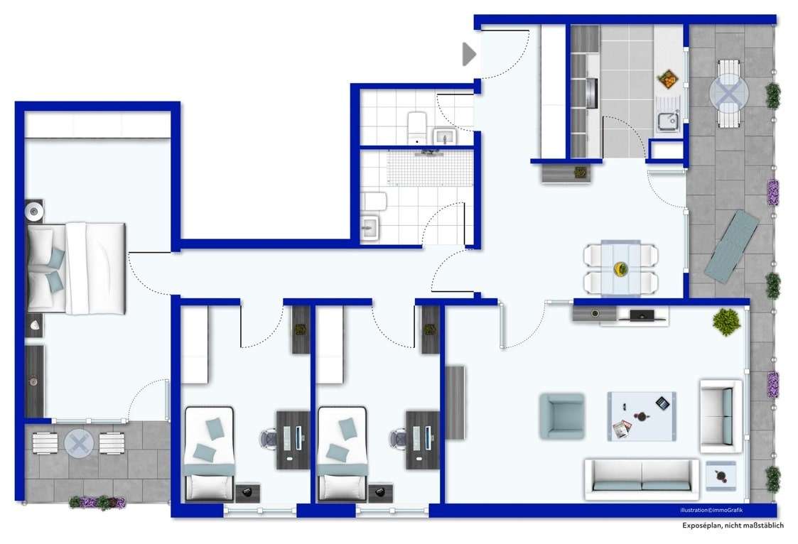 Thumbnail-Wohnung zum Kaufen in Köln 299.900,00 € 102 m²