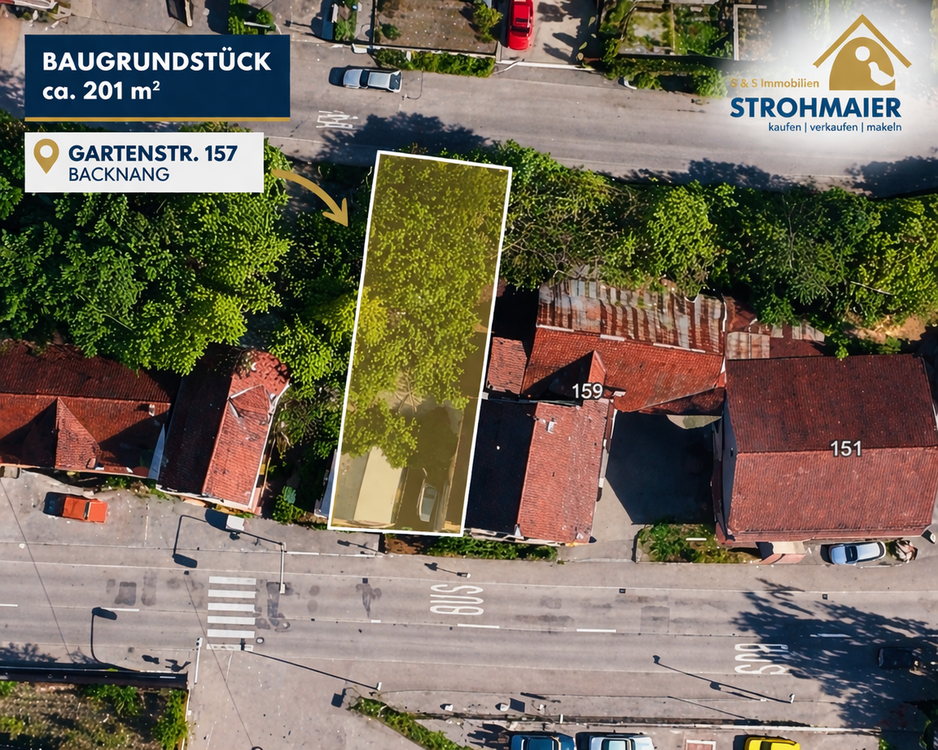 Thumbnail-Grundstück zu verkaufen in Backnang 117.900,00 € 201 m²