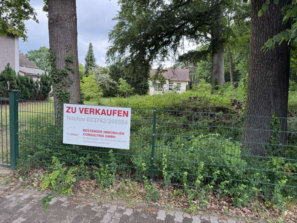 Thumbnail-Grundstück zu verkaufen in Bestensee 400.000,00 € 2595 m²