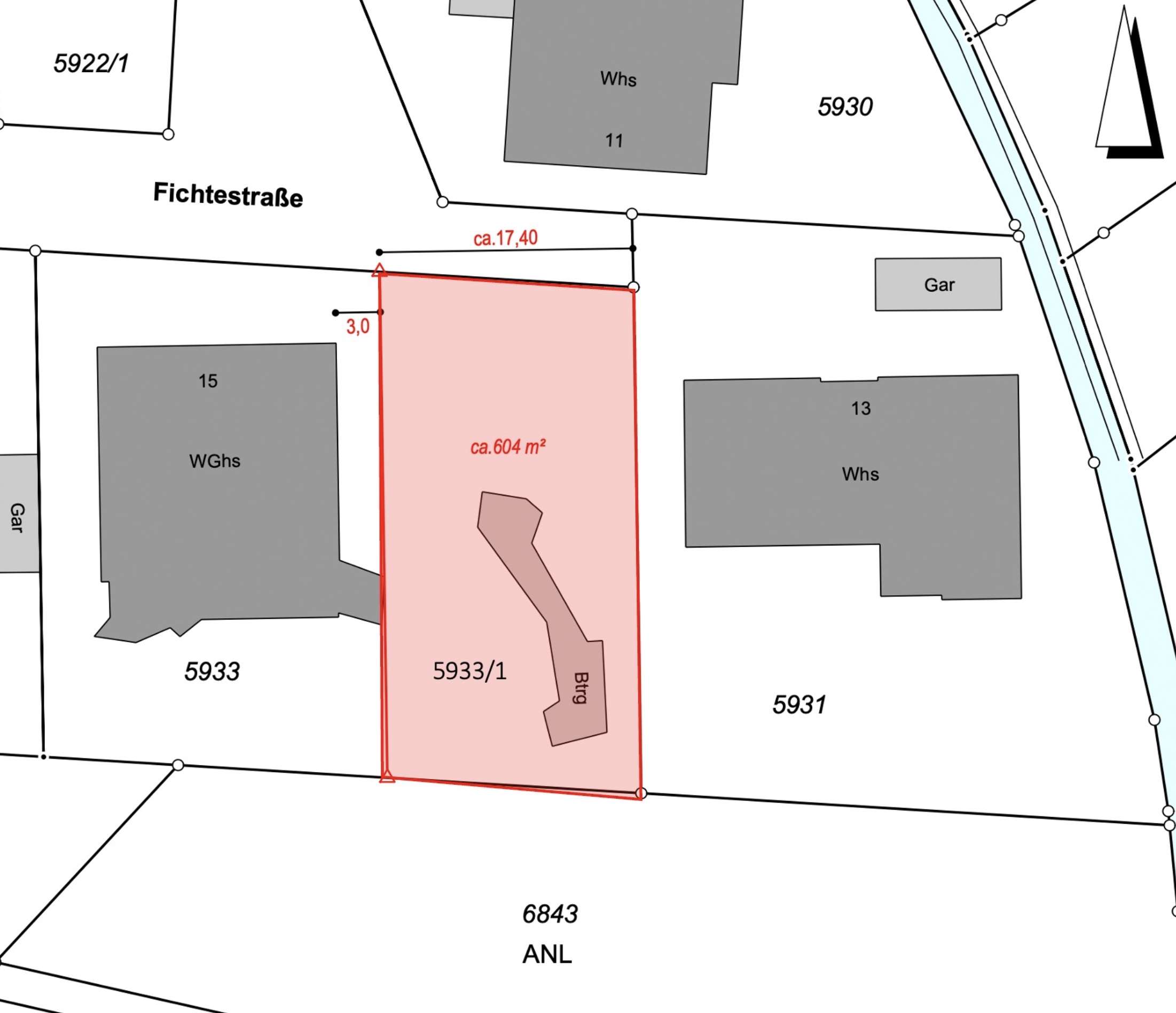 Thumbnail-Grundstück zu verkaufen in Reilingen 439.000,00 € 604 m²