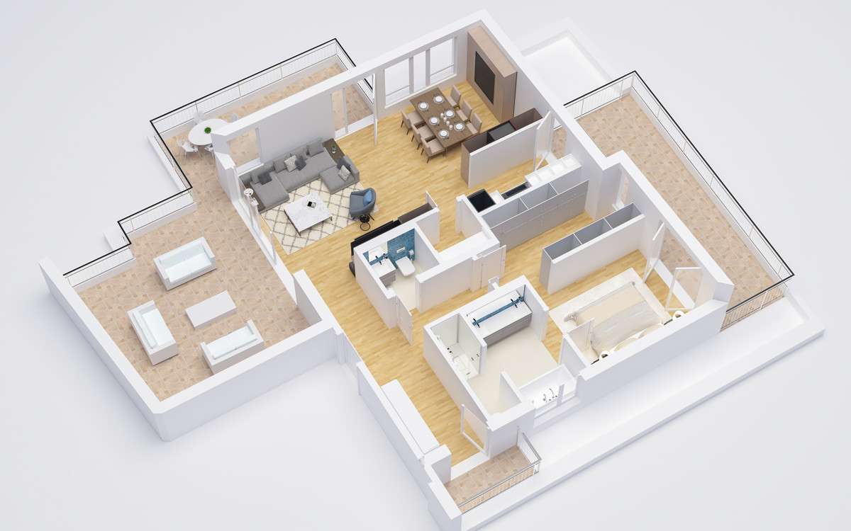 Thumbnail-Wohnung zum Kaufen in Saarbrücken Ensheim 538.882,50 € 121.33 m²