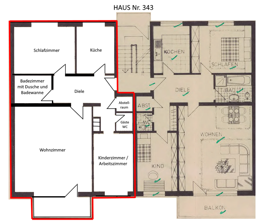 Thumbnail-Wohnung zum Kaufen in Datteln 139.000,00 € 82 m²