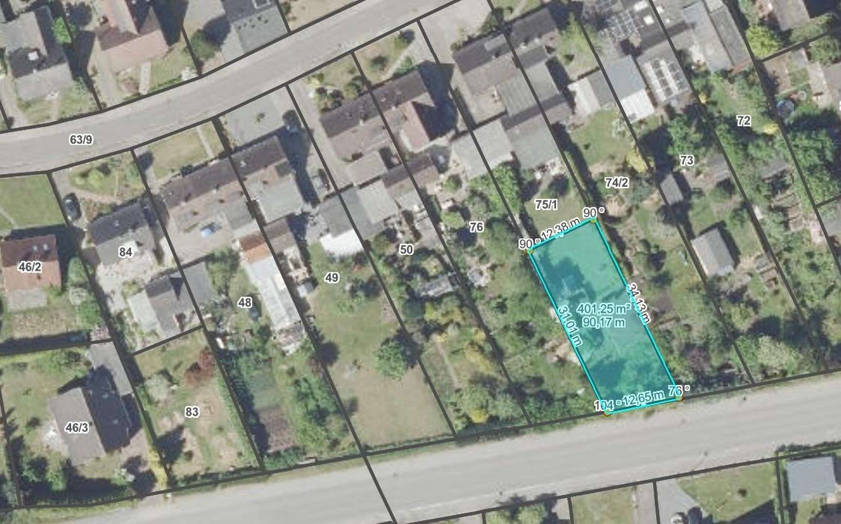 Thumbnail-Grundstück zu verkaufen in Nortorf 64.000,00 € 400 m²