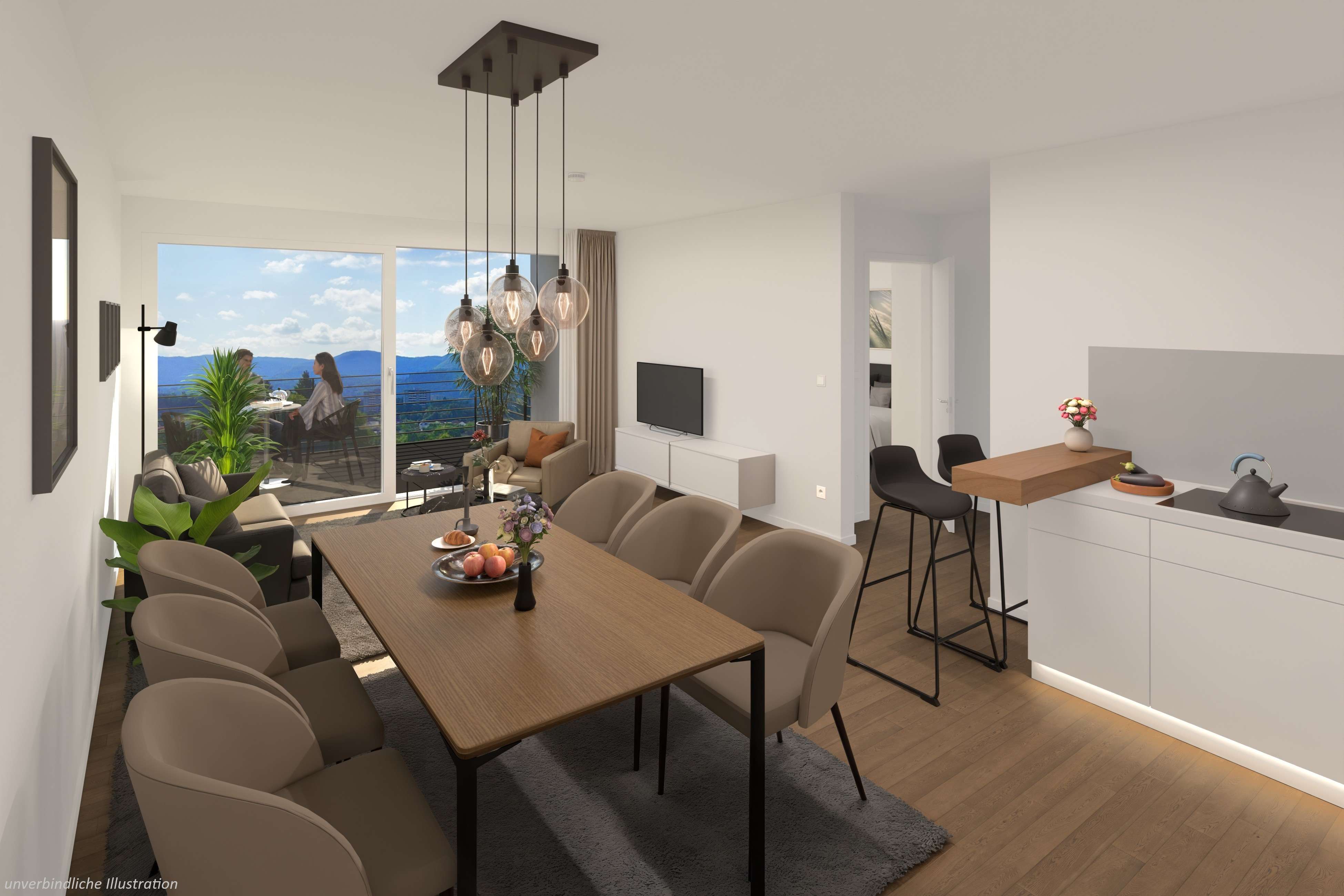 Thumbnail-Wohnung zum Kaufen in Reutlingen 377.000,00 € 57.34 m²