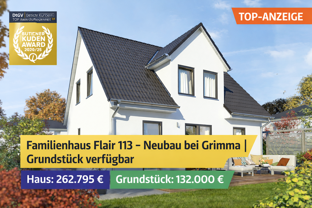 Thumbnail-Haus zum Kaufen in Grimma 392.795,00 € 113 m²