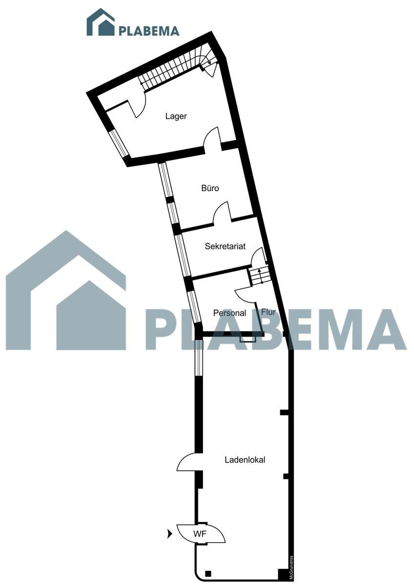 Thumbnail-Einzelhandel in Schwerin 1.100,00 € 109 m²