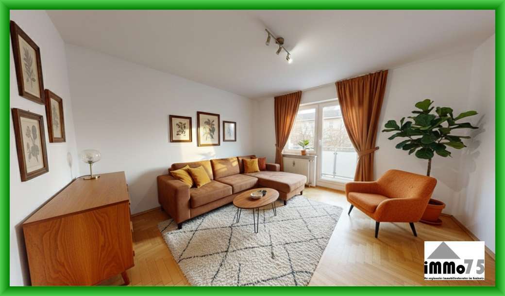 Thumbnail-Wohnung zum Kaufen in Pforzheim 198.000,00 € 62 m²