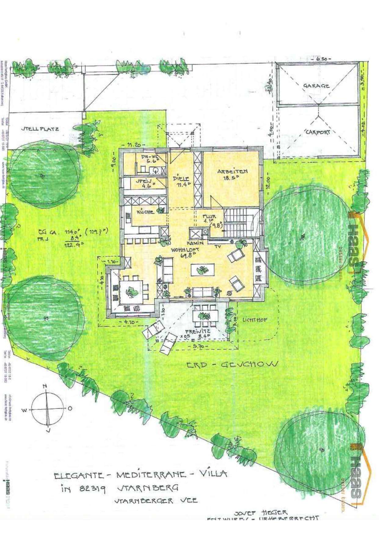 Thumbnail-Haus zum Kaufen in Starnberg 2.170.894,00 € 227.3 m²
