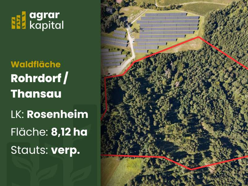 Thumbnail-Grundstück zu verkaufen in Rohrdorf Thansau 798.000,00 € 81250 m²