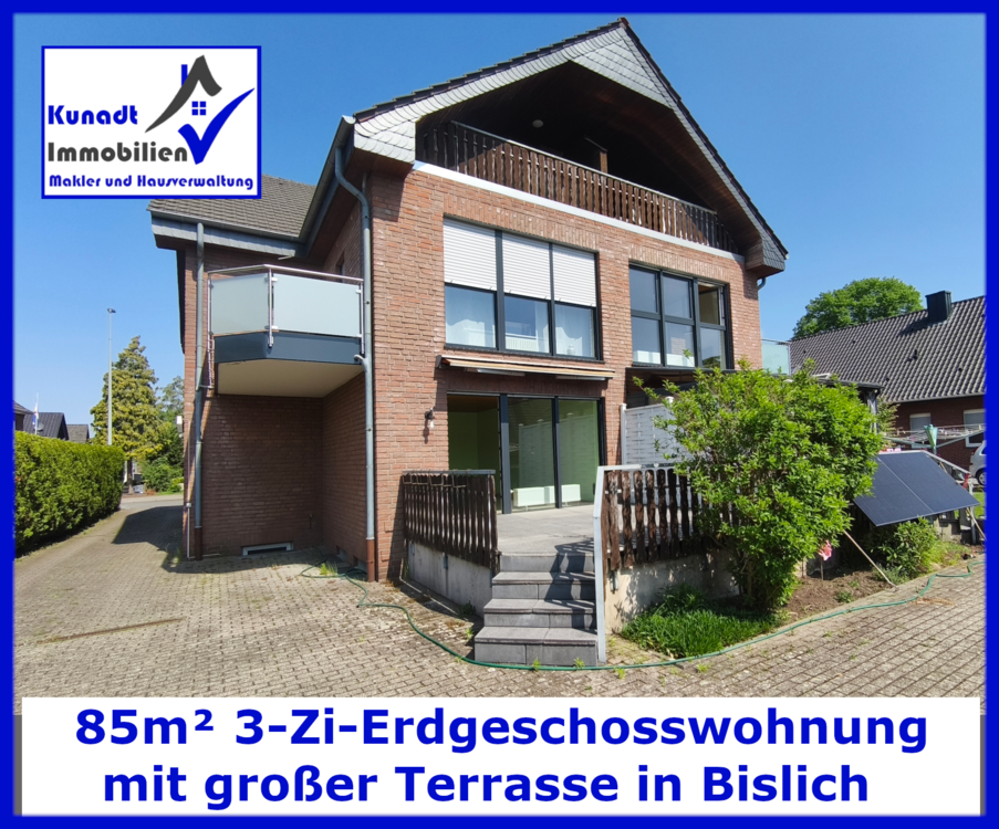 Thumbnail-Wohnung zum Mieten in Wesel-Bislich 790,00 € 85 m²