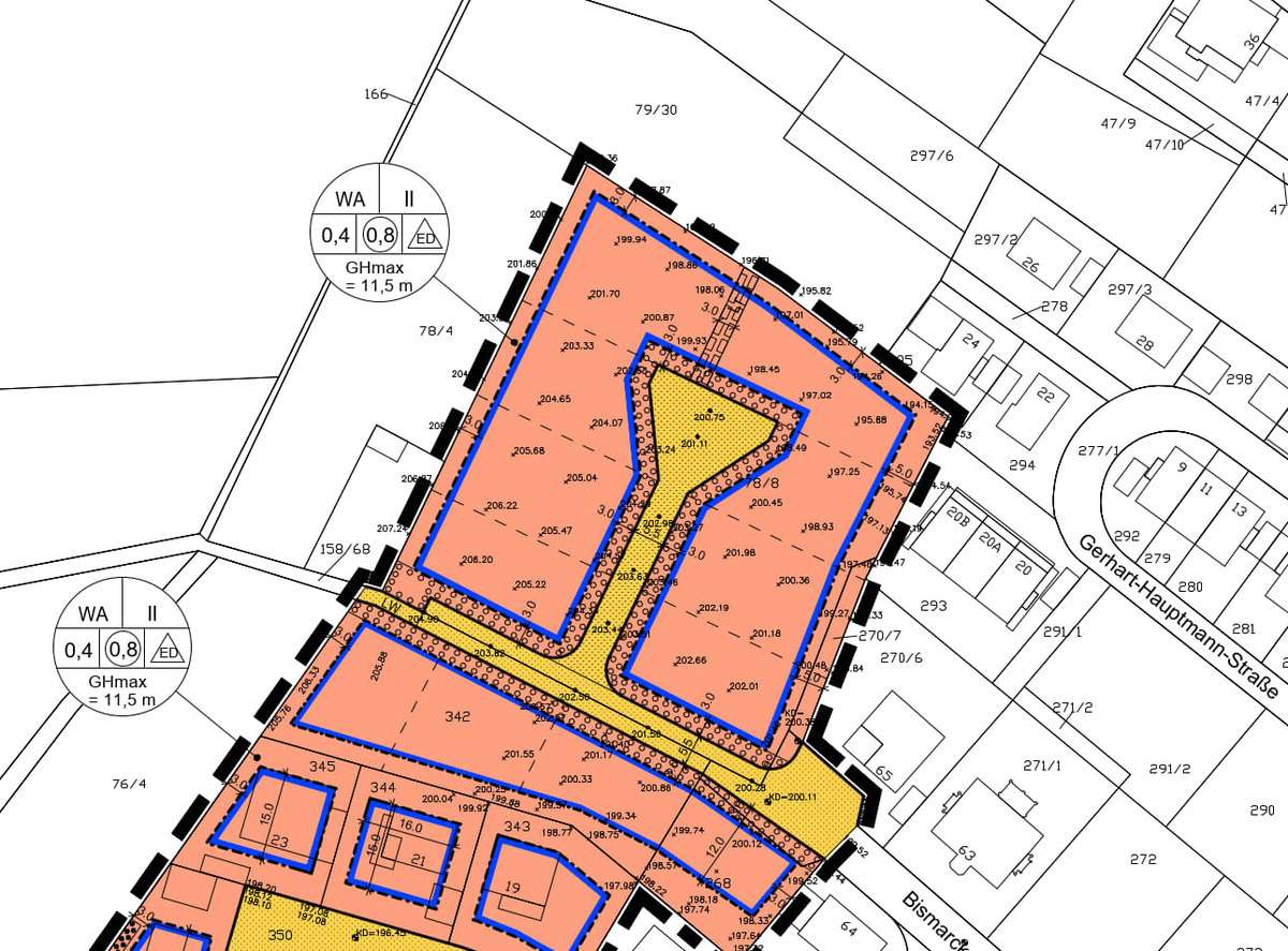 Thumbnail-Grundstück zu verkaufen in RimbachOdenwald 183.960,00 € 511 m²