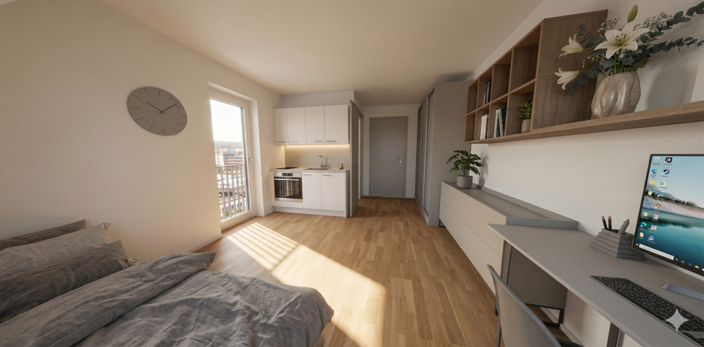 Thumbnail-Wohnung zum Kaufen in München 341.514,88 € 21.69 m²