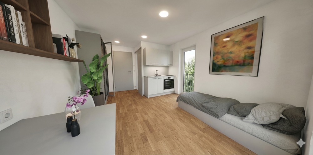 Thumbnail-Wohnung zum Kaufen in München 338.509,79 € 22.65 m²