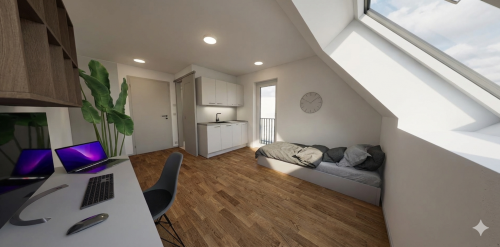 Thumbnail-Wohnung zum Kaufen in München 335.007,77 € 21.69 m²