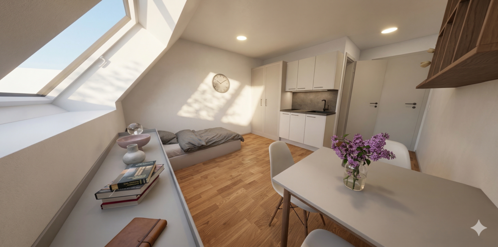 Thumbnail-Wohnung zum Kaufen in München 320.794,93 € 20.57 m²