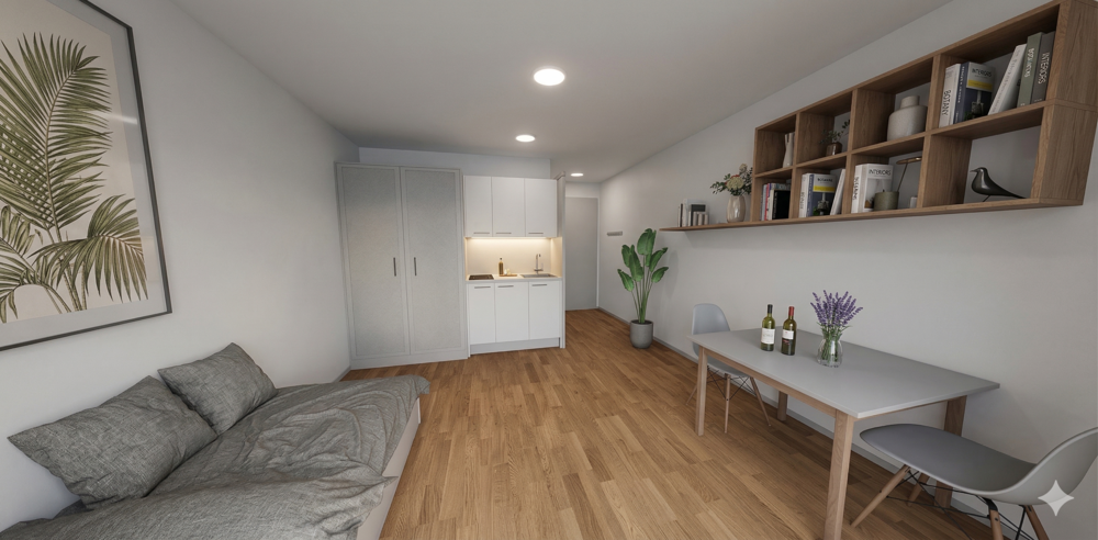 Thumbnail-Wohnung zum Kaufen in München 358.710,30 € 22.71 m²