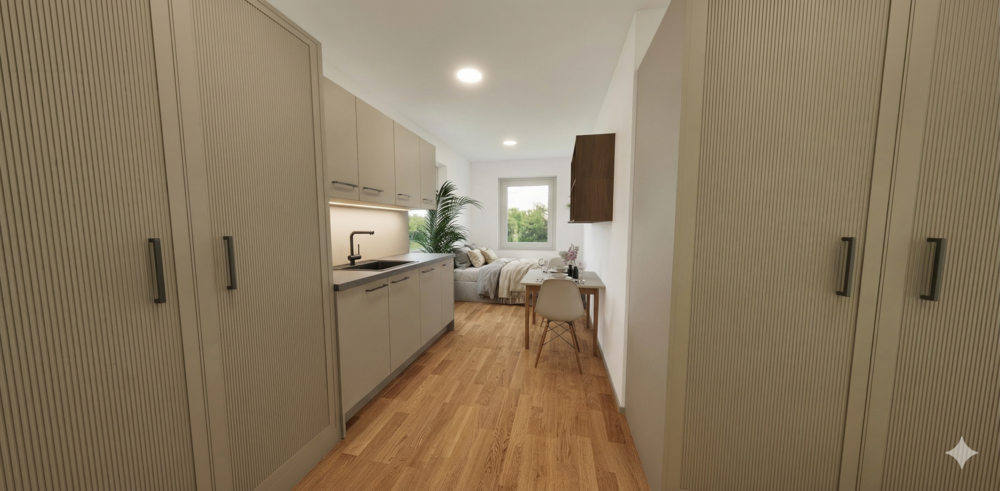Thumbnail-Wohnung zum Kaufen in München 302.304,75 € 20.16 m²