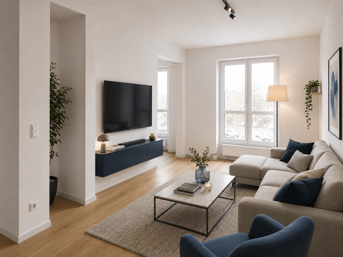 Thumbnail-Wohnung zum Mieten in Meerbusch 962,00 € 37 m²