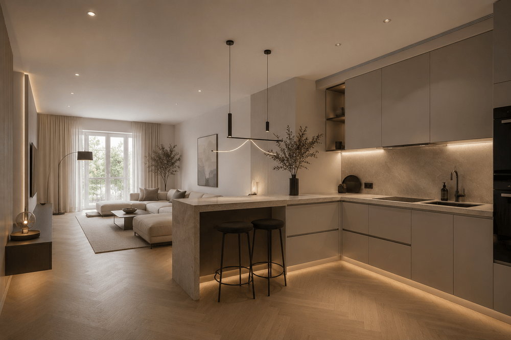 Thumbnail-Wohnung zum Mieten in Meerbusch 1.200,00 € 48 m²