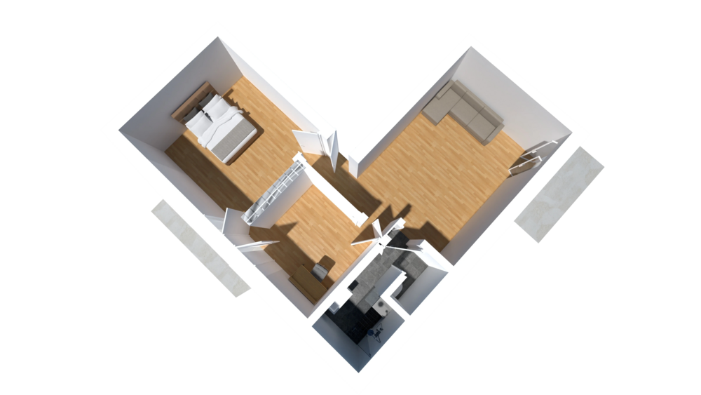 Thumbnail-Wohnung zum Mieten in Künzelsau 520,00 € 70 m²